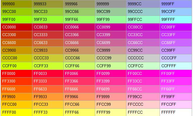CSS Colors CSS tutorial by Wideskills